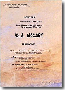 ASAR concert mozart mai 2013